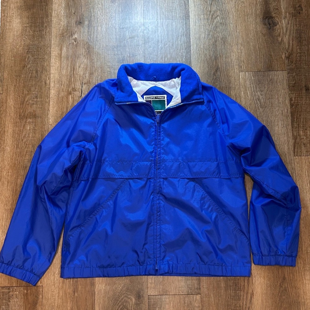 Pacific Trail Vintage Mens Gorpcore Windbreaker Jacket Zip Mesh Lined Size M